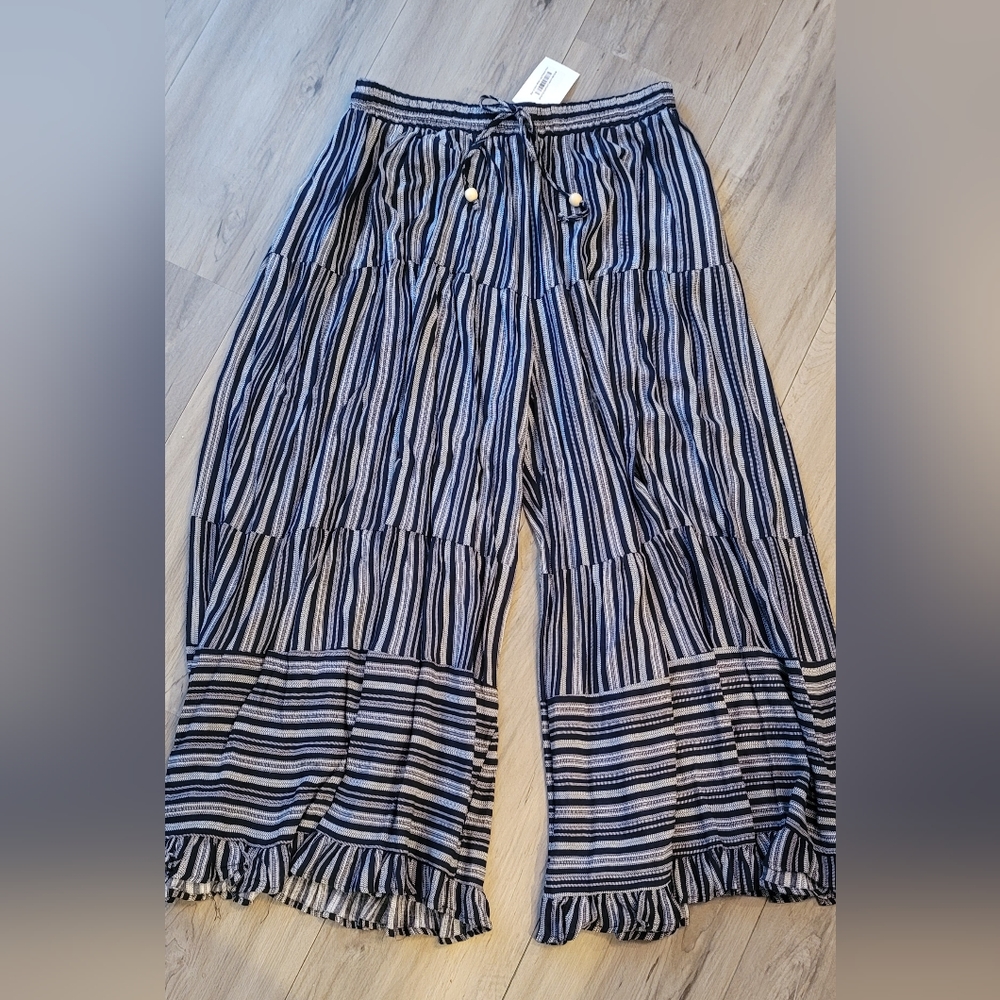 Davi & Dani Wide Leg Palazzo Pants